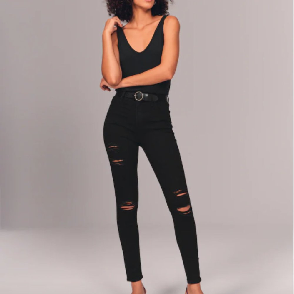 Abercrombie & Fitch Simone High Rise Super Skinny
